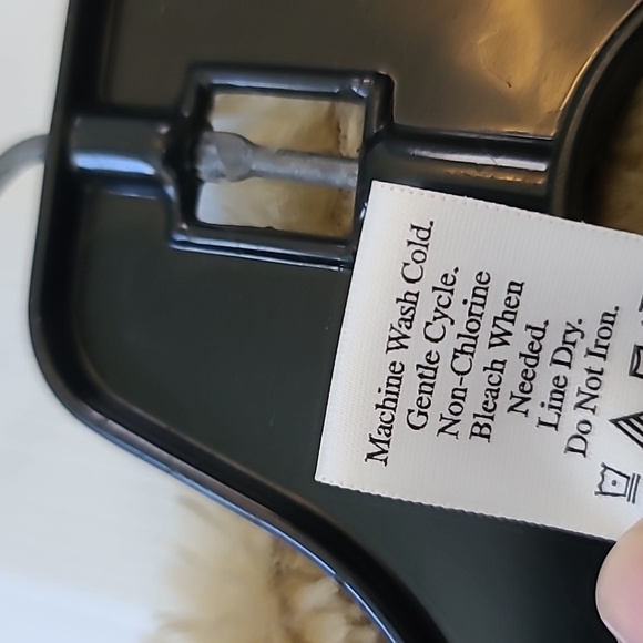 Coldwater Creek Faux Suede Jacket Floral Print Fur Lined Womens Size Extra Large - Picture 10 of 15